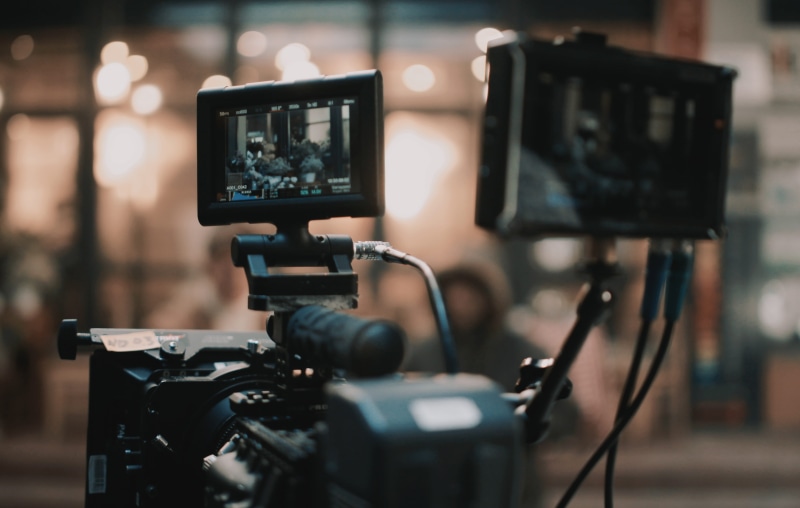 communication, video, studio, shot, camera operator, gear, camera - photographic equipment, focus on foreground, camera, equipment, television industry