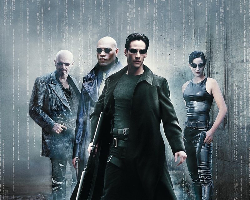 rain, Film, cool, Fighters, standing, digital, Joe Pantoliano, The Matrix, young women, clothing, Cypher, fashion, adult, Superhuman, Laurence Fishburne