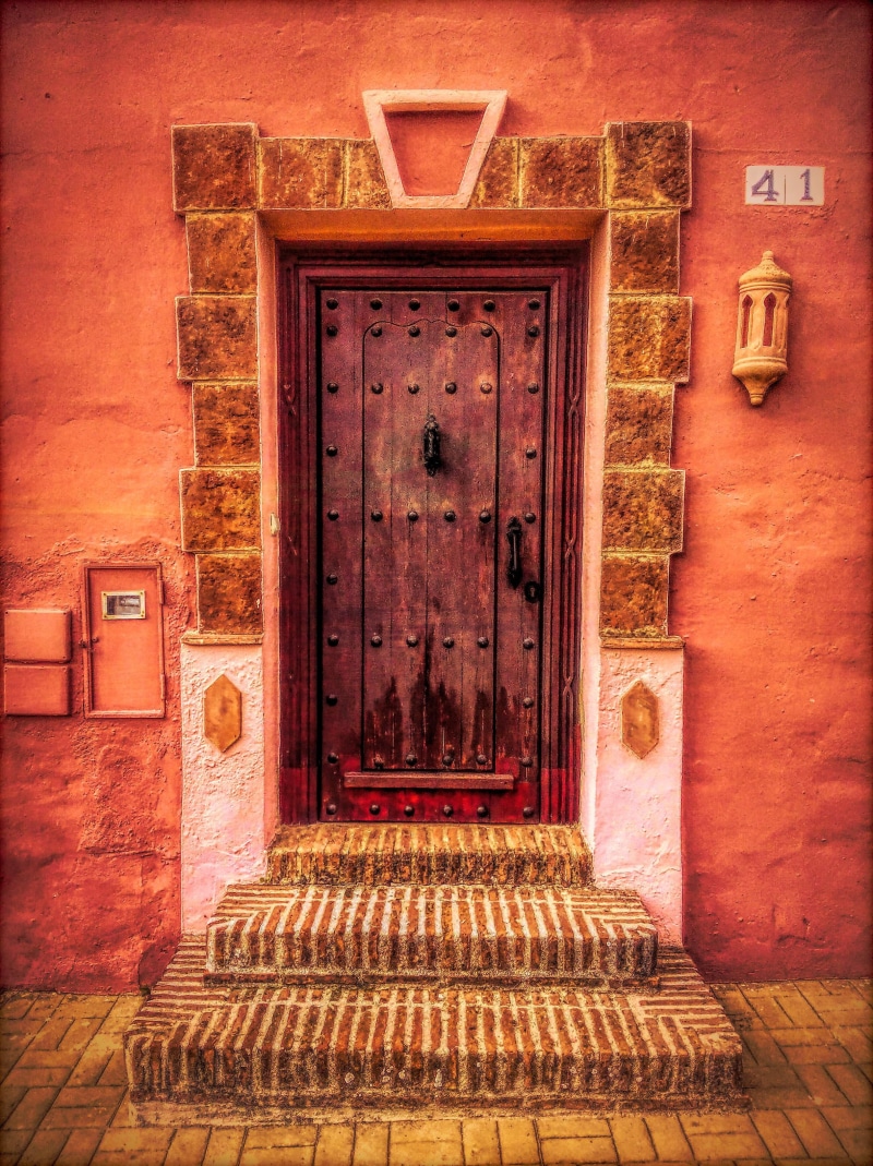 wooden, decoration, design, safety, building, staircase, residential district, security, entrance, outdoors, modern, wall - building feature, wood, exterior