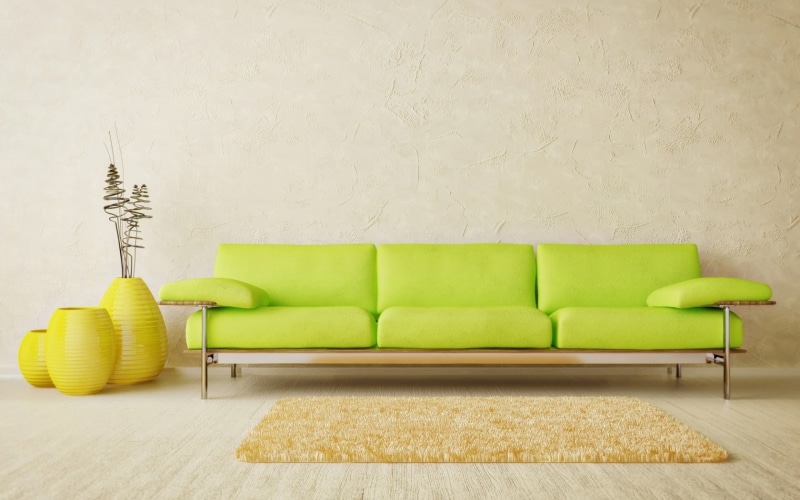 comfortable, yellow, vase, modern, luxury, flooring, design, home interior, still life, seat, lifestyles, fabric, wall - Building Feature, pillow, green color