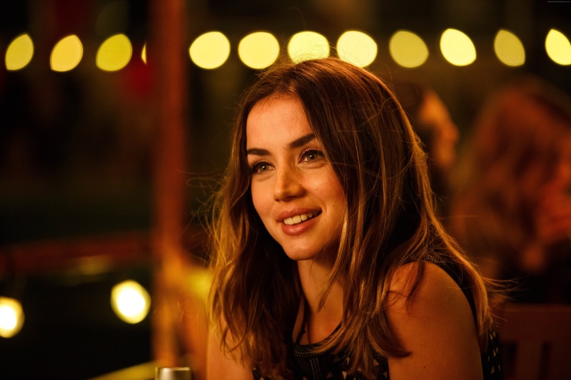 5K, hairstyle, focus on foreground, nightlife, one person, adult, Overdrive, hair, 5k, smiling, beauty, illuminated, emotion, portrait, headshot, night