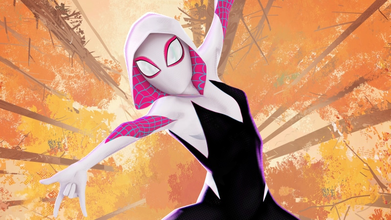 spider-man, spider, man, 5K, verse, Spider-Gwen, into, The, Spider-Verse, gwen, k