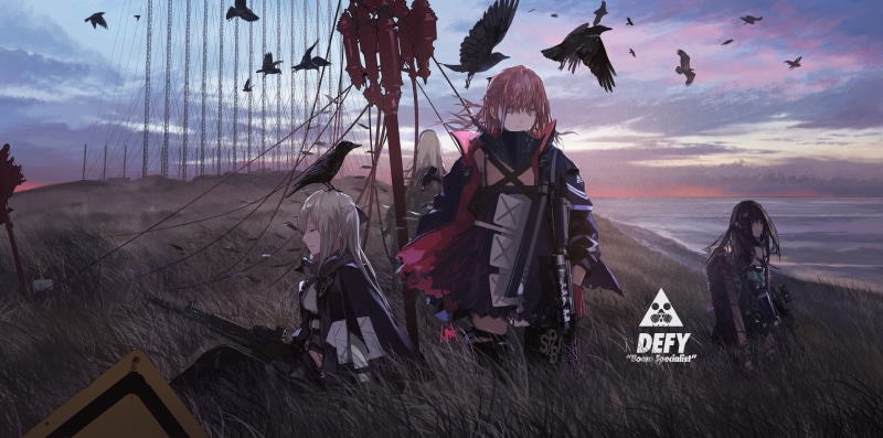 AR15 (Girls Frontline), LIN+, Girls Frontline, 2K, AK-12 (Girls Frontline), girls with guns, m4a1 (girls frontline), Girls_Frontline, AN-94 (Girls Frontline