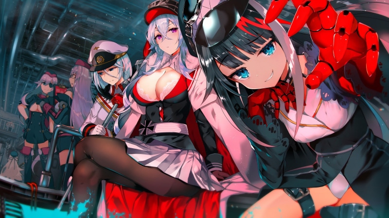 Anime, 1080P, characters, Azur Lane, girls