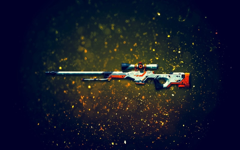 Counter-Strike: Global Offensive, Accuracy International AWP, 1080P, sniper rifle, gun, Asiimov