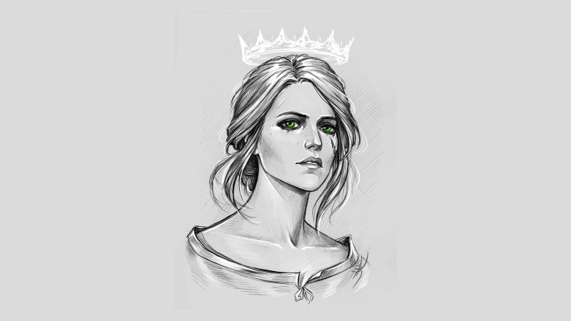 fashion, hair, portrait, 1080P, headshot, fan art, beauty, The Witcher 3: Wild Hunt, beautiful people, digital composite, women, beautiful woman, body paint