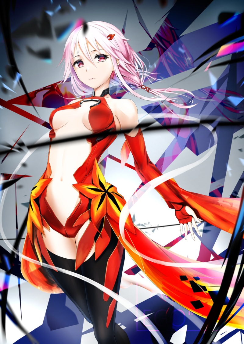anime girls, portrait display, Guilty Crown, 1080P, Yuzuriha Inori, pink hair