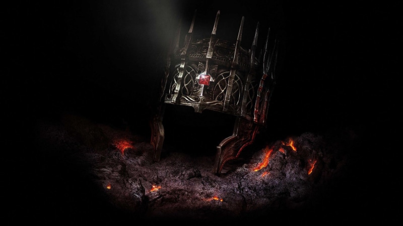 old, gold, 1080P, crown, dark souls 2 crown of the old iron king, diamond, dlc, king, iron, souls, red, dark souls, dark, crown of the old iron king