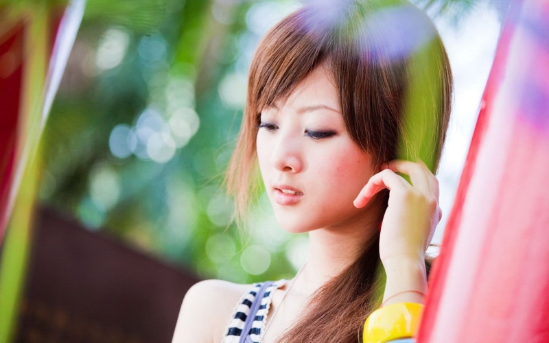 happiness, enjoyment, chinese Ethnicity, tank, one Person, day, model, lifestyles, beautiful, looking, wearing, Mikako Zhang Kaijie, japan, hairstyle, s