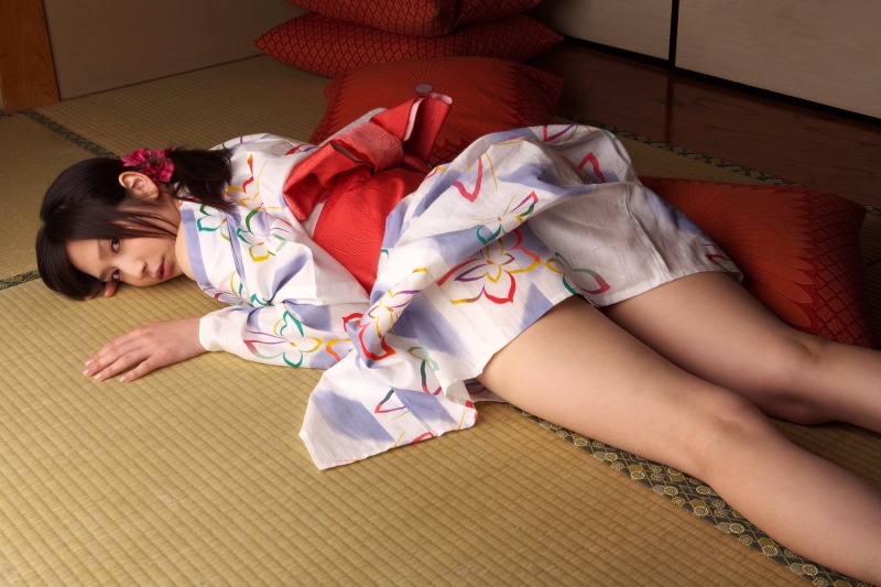 adult, females, beauty, hardwood floor, s, pillow, girls, ishii kaori, people, sleeping, wood, japan, home Interior, flooring, japanese Culture, sitting