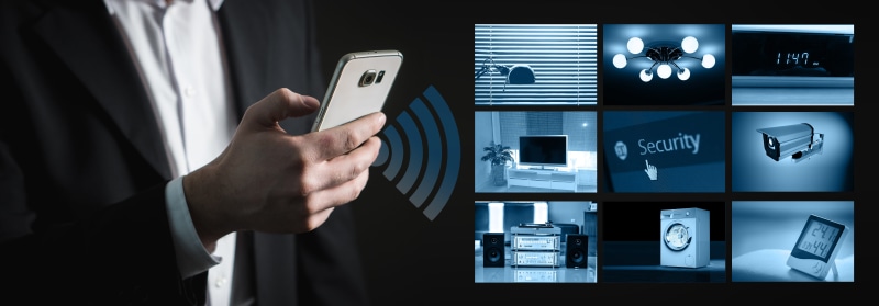 pear, bad, automation, man, smart, wireless technology, global communications, hand, human body part, interface, management, house, bedroom, computer, lighting