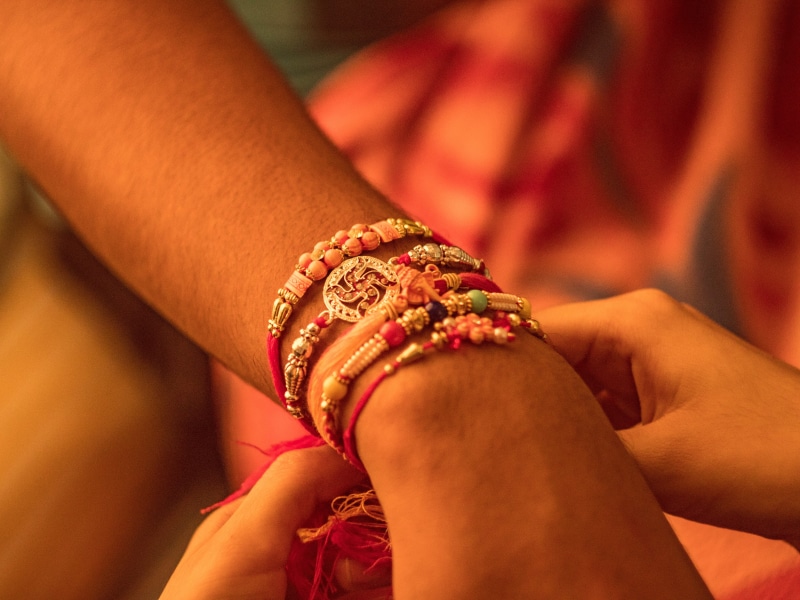 occasion, bond, india, henna tattoo, wedding, two people, raksha, close-up, religion, celebration, hand, hindu, beaded, greeting, human hand, bracelets