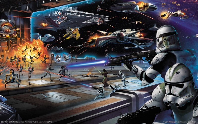 built structure, male likeness, sculpture, illuminated, armed forces, no people, technology, indoors, statue, Star Wars, illustratio, 1080P, night, multi colored