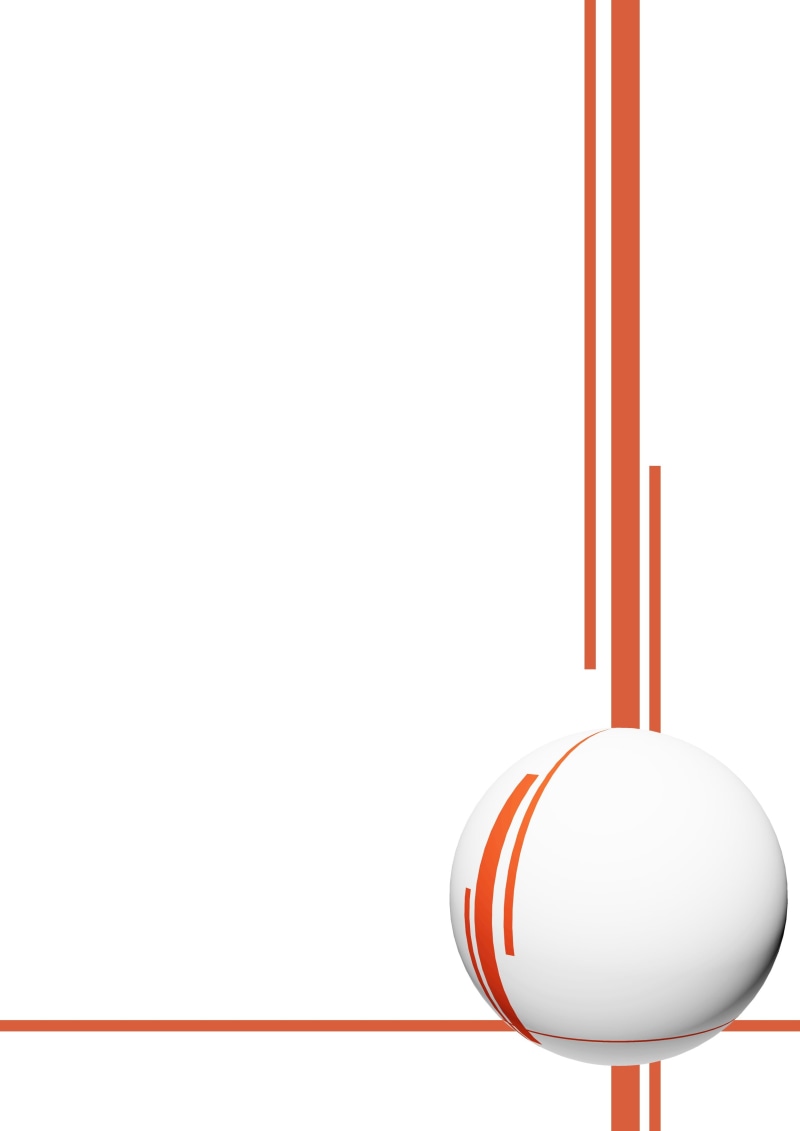 sport, white color, no people, n, orange, stripes, copy space, competition, clean, 2K, abstract, cut out, geometry, competitive sport, ball, white background
