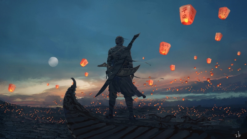 4K, GhostBlade, Comics