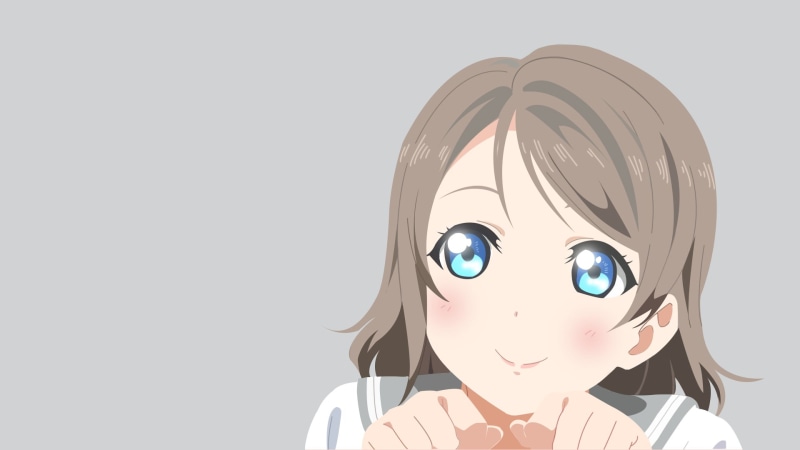 anime girls, Love Live! Sunshine, Watanabe You, 1080P