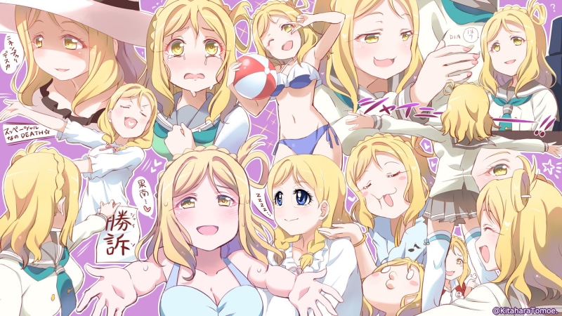 Anime, 1080P, Love Live! Sunshine!!, Mari Ohara