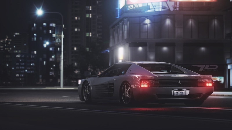 transportation, land vehicle, no people, architecture, luxury, built structure, brightly lit, road, illuminated, mode of transportation, motor vehicle