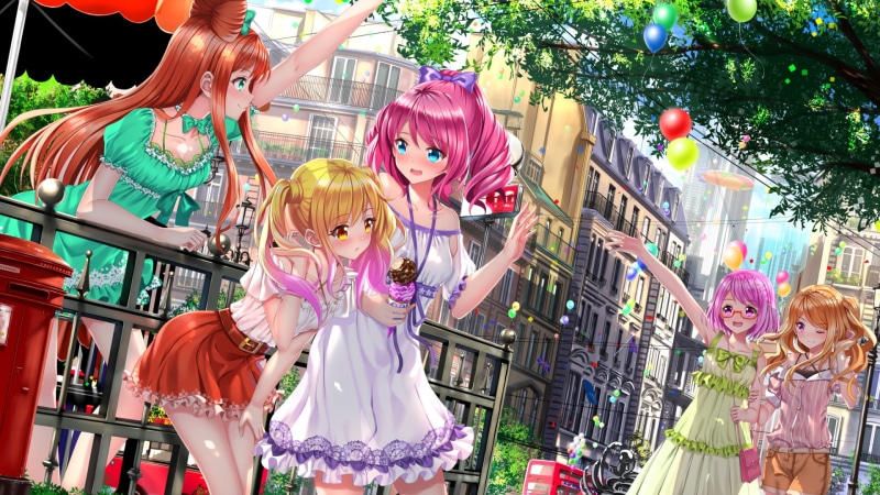 Anime, Aikatsu Stars!, Koharu Nanakura, Ako Saotome, 1080P, Yume Nijino, Laura Sakuraba, Mahiru Kasumi