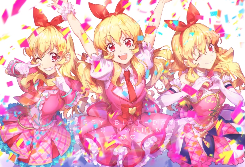 4K, Aikatsu!, Anime, Ichigo Hoshimiya