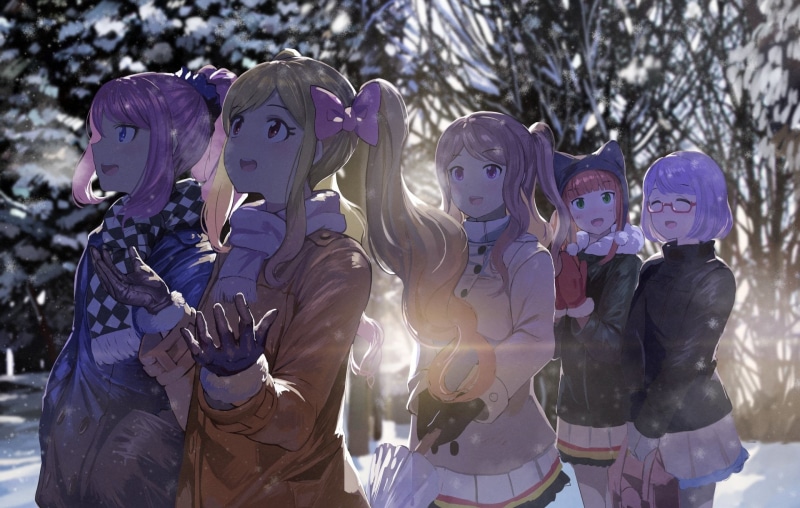 Anime, Laura Sakuraba, Mahiru Kasumi, Yume Nijino, Aikatsu!, Ako Saotome, 1080P, Koharu Nanakura