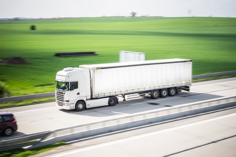 delivering, TIR, business, Truck, in Motion, White, 4K, traffic, land Vehicle, work, Highway, drive, cargo Container, Driving, retail, logistic, wheel
