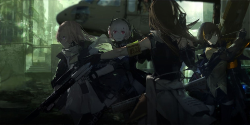 girls frontline, gun, 1080P, frontline, girls, anime, girls_frontline