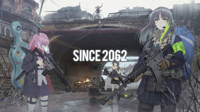Video Game, Girls Frontline, M16a1 (Girls Frontline), M4A1 (Girls Frontline), M4 Sopmod II (Girls Frontline), ST AR-15 (Girls Frontline), 1080P