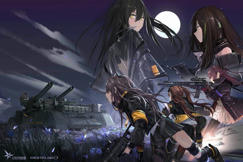 Video Game, 1080P, UMP45 (Girls Frontline), UMP9 (Girls Frontline), M4A1 (Girls Frontline), Girls Frontline, ST AR-15 (Girls Frontline)