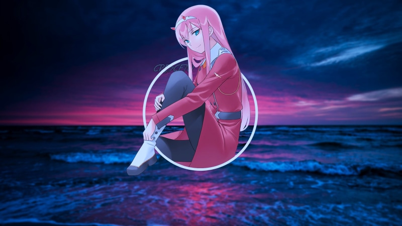 Darling in the FranXX, picture-in-picture, Code: 002(02), anime, 1080P