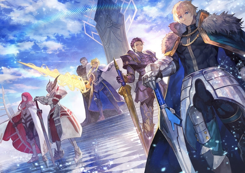 1080P, Fate/Grand Order, Saber (Fate Series), Artoria Pendragon, Saber of Red (Fate/Apocrypha), Fate Series, Tristan (Fate/Grand Order), Agravain (Fate/Grand Order)