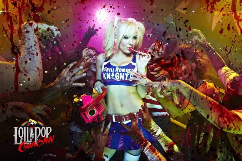 video games, front view, women, standing, western script, young women, celebration, cosplay, young adult, human representation, emotion, adult, beautiful woman