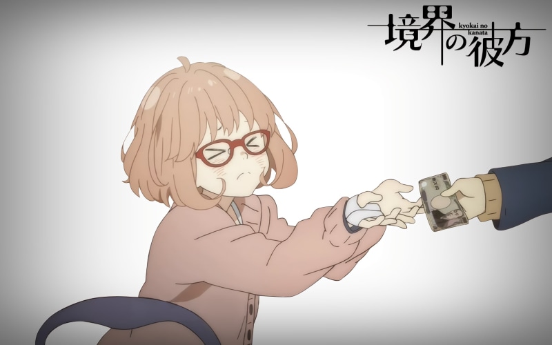 1080P, anime girls, Kyoukai no Kanata, Kuriyama Mirai