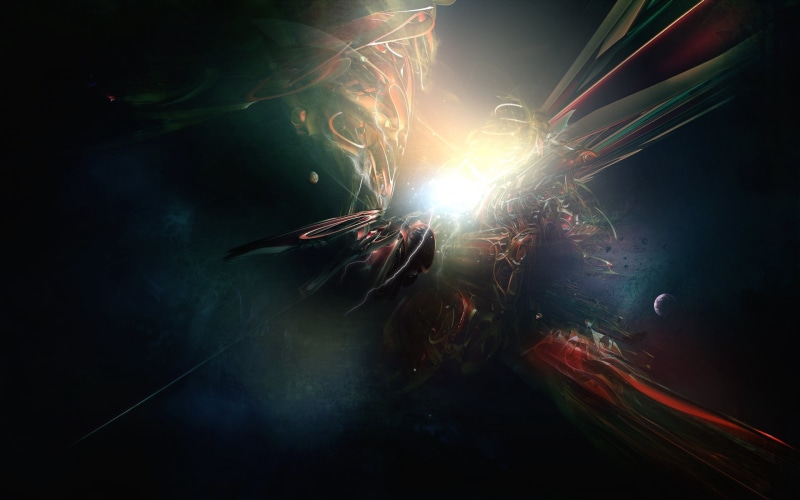 night, blurred motion, illuminated, light beam, dark, smoke - Physical Structure, protective Mask - Workwear, underwater, no people, explosion, nature