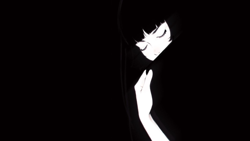 digital art, 1080P, black background, illustration, anime girls, Ilya Kuvshinov