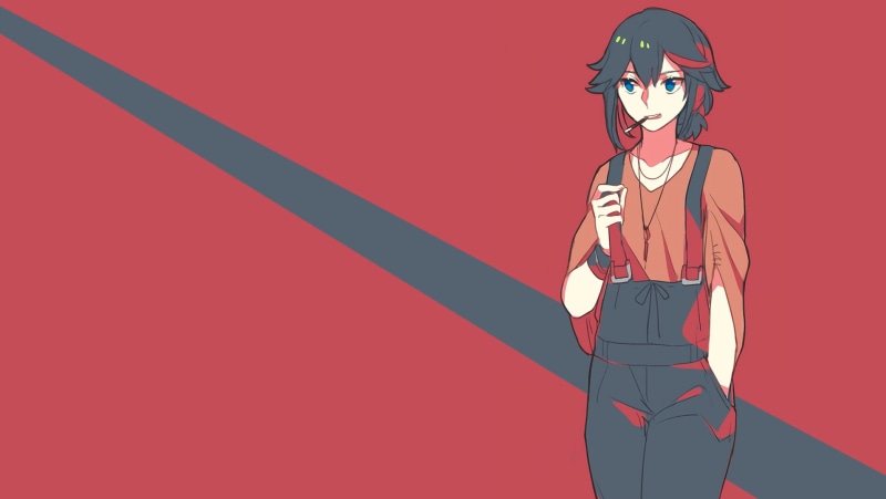 720P, Kill la Kill, anime girls, Matoi Ryuuko
