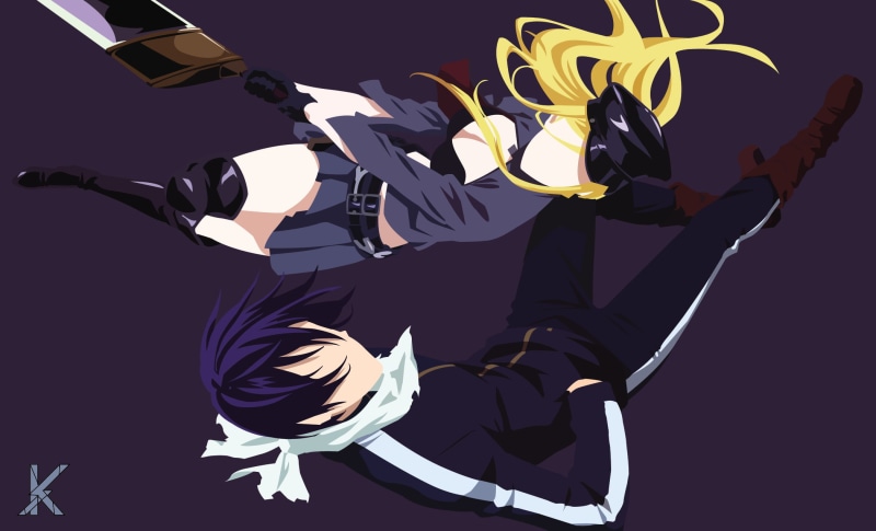 1080P, Bishamon, Noragami, Yato (Noragami)
