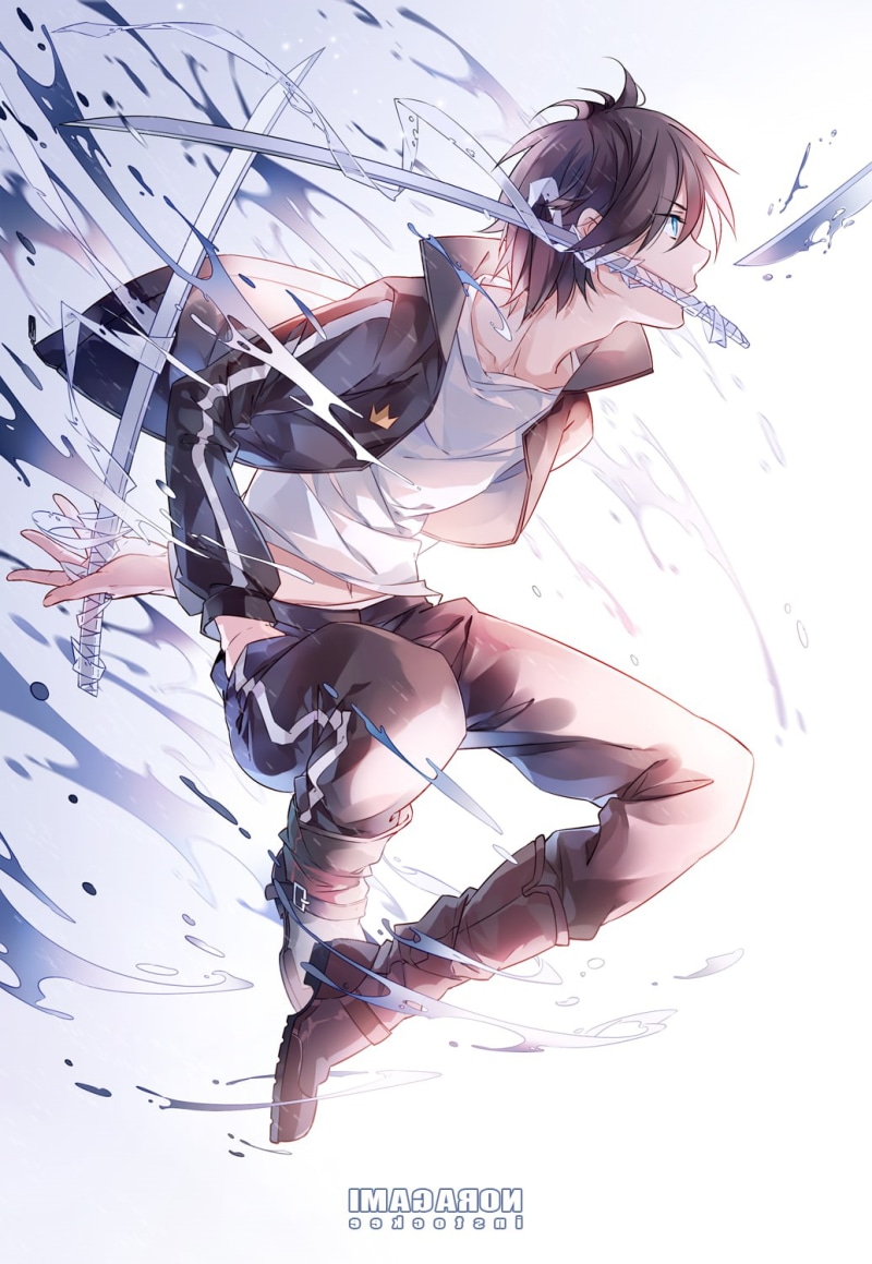 Yato (Noragami), Anime Boys, lifestyles, Noragami, blue eyes, women, full length, beauty in nature, arts culture and entertainment, fashion, young adult