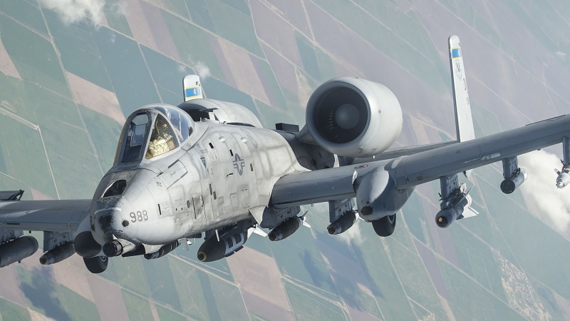 1080P, vehicle, military aircraft, military, A-10 Thunderbolt, aircraft