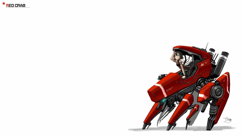 white background, holding, sitting, illustration, still life, copy space, red, cut out, sport, helmet, studio shot, sports race, anime girls, 1080P, equipment