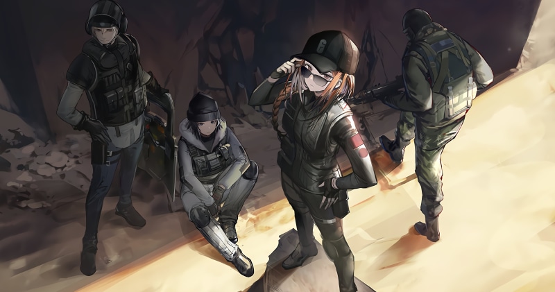 4K, Rainbow Six: Siege, Arknights