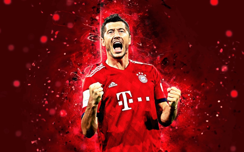 Polish, 4K, Soccer, FC Bayern Munich, Robert Lewandowski
