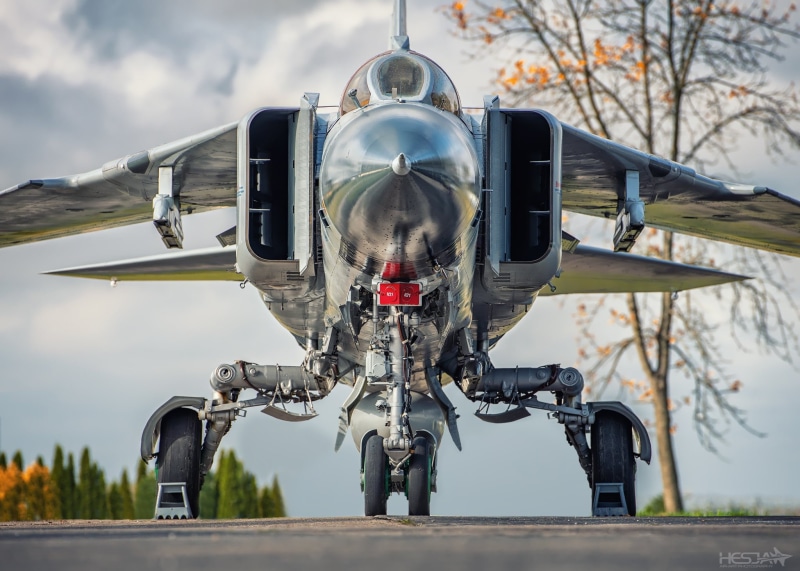 HESJA Air-Art Photography, Multi-role fighter, 1080P, OKB Mikoyan and Gurevich, Chassis, The MiG-23, Polish air force