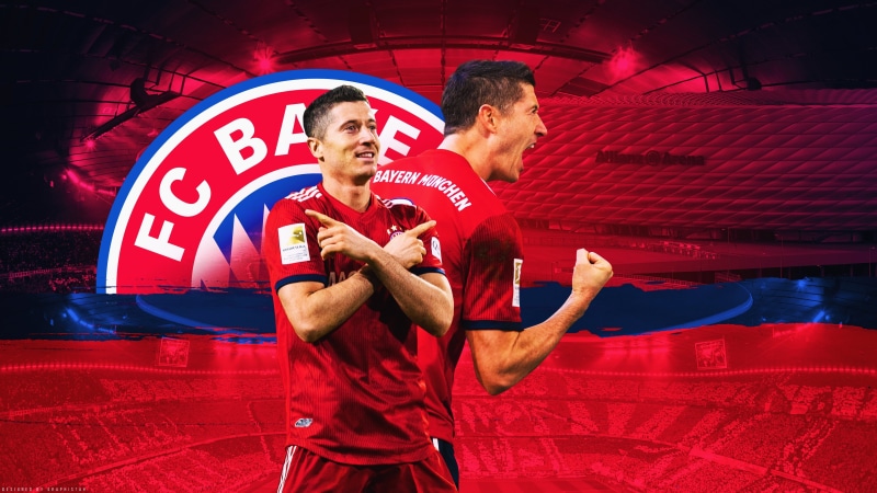 4K, Robert Lewandowski, Polish, FC Bayern Munich, Soccer