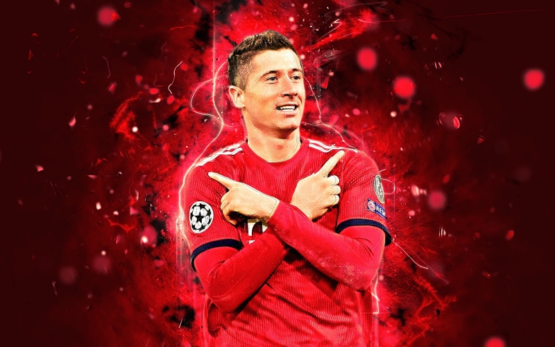 Robert Lewandowski, Polish, FC Bayern Munich, Soccer, 2K