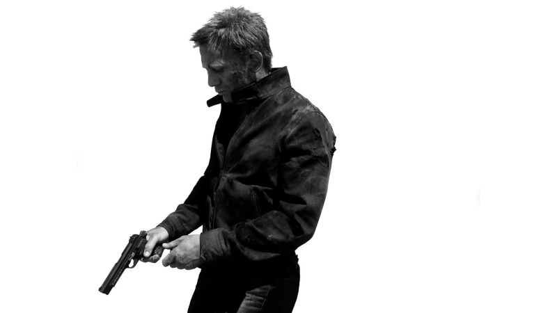 skyfall, 1080P, 007, weapons, guns, bond, james, dark, handgun, craig, white, daniel