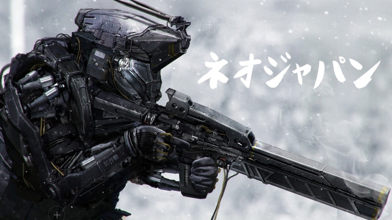communication, power, infantry, special, uniform, outdoors, nATO, futuristic, snow, weapon, government, artwork, digital art, day, armed Forces, video