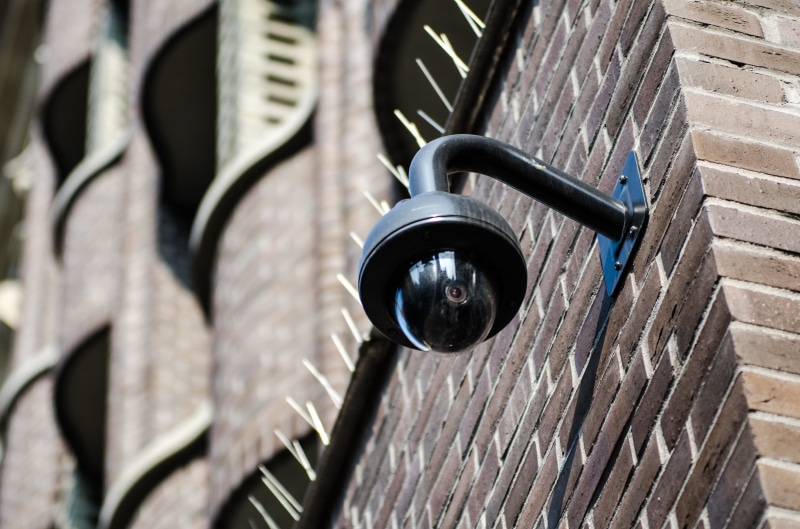 lighting equipment, wood - material, outdoors, alarm, system, monitor, 2K, wrought iron, safe, building, metal, technology, architecture, pattern, privacy