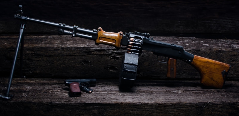 Makarova, security, close-up, ammunition, still life, Machine gun, aggression, indoors, rifle, violence, gun, handgun, table, weapon, black, no people
