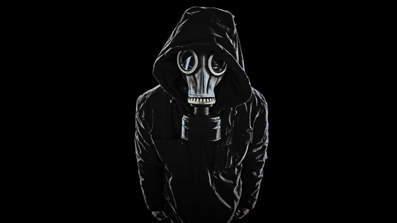 Gas, Mask, k, 8K, Man